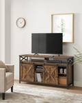 TV-Schrank Stockholm Braun - Holzwerkstoff - 147 x 76 x 40 cm