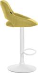 Tabouret de bar Milet Lot de 2 Vert - Blanc