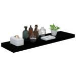 Wandregal (4er Set) 3016416-2 Hochglanz Schwarz - 24 x 90 cm - Anzahl Teile im Set: 4