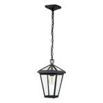 Hinkley Lampe suspendue extérieure Noir - Verre - 21 x 36 x 21 cm