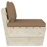 Paletten-Mittelsofa 3004855-2 Taupe