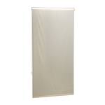 Duschrollo beige Breite: 80 cm