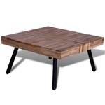 Couchtisch D894 Braun - Holzwerkstoff - 80 x 40 x 80 cm