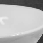 Vasque forme ronde Ø 420 x 170 mm Blanc Blanc - Céramique - 42 x 17 x 42 cm