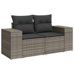 Gartensitzgruppe K2067(9-tlg) Grau - Massivholz - 69 x 62 x 62 cm