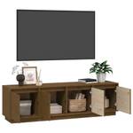 TV-Schrank D671 Massivholz - 37 x 45 x 156 cm