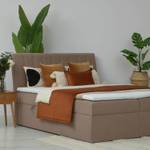 Boxspringbett Liberty Pocket Visco Bronze - Breite: 180 cm