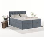 Boxspringbett Ampio Blau - Breite: 160 cm