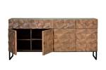 Anrichte 6729 Braun - Massivholz - 42 x 80 x 170 cm