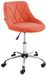 Arbeitshocker Lazio Orange - Textil