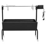 Rôtissoire pour barbecue 49326 Noir - Métal - 113 x 92 x 40 cm