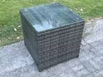 Gartenmöbel Set Mit Tisch B(7er-Set) Grau - Polyrattan - 70 x 74 x 124 cm