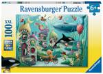 100 Unterwassertiere XXL Puzzle Teile