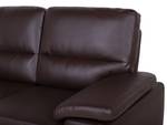 2-Sitzer Sofa VOGAR Schwarz - Braun - Dunkelbraun