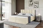 Boxspringbett BOXI1 Ecru - Breite: 140 cm - H4