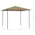 Gartenpavillon 3006504-2 Taupe