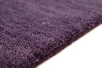 Gabbeh Teppich - Indus - Uni Violett