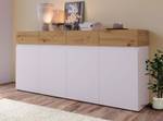 Sideboard RIMINI Braun - Weiß - Holzwerkstoff - 180 x 86 x 40 cm