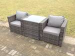 Garten Gartenm枚bel Sofa Rattan set