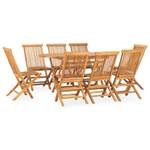 Gartenmöbel-Set Braun - Holzart/Dekor - Holz teilmassiv - 80 x 75 x 160 cm