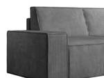 Sofa AMELIA Anthrazit - Tiefe: 210 cm