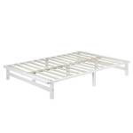 Lit palette en bois 1966 Largeur : 140 cm - Blanc