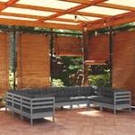 Garten-Lounge-Set Grau