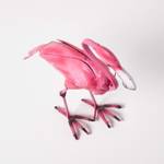 Gartenfigur Deko Flamingo mit Hakenhals