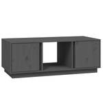 Couchtisch D843 Grau - Massivholz - 50 x 40 x 110 cm