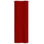 Écran de balcon 3011436-1 Rouge - 80 x 240 x 1 cm