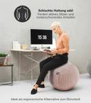 Sitzball mit Cordbezug Der Sportliche Pink