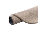 Hochflor Velours Teppich Mona Rund Taupe - 100 x 100 cm