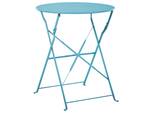 Bistro Set FIORI 3-tlg Blau