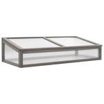 Hochbeet 316472 Grau - Massivholz - Holzart/Dekor - 54 x 120 x 110 cm