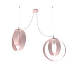 Pendelleuchte Shell X2 Pink