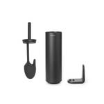 MindSet Toilet Brush and Holder Grau - Metall - 10 x 42 x 11 cm