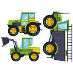 Traktor und Co 140 x 105 cm