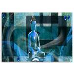 Leinwandbild Buddha Abstrakt Zen Spa 60 x 40 cm
