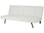 3-Sitzer Sofa HASLE Beige - Schwarz - Creme