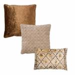 Dekokissen Classic (3er Set) Beige - Textil - 45 x 45 x 45 cm