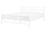 Doppelbett RODEZ Weiß - Breite: 166 cm