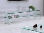 Banc TV STILEOS Verre - 40 x 40 x 140 cm