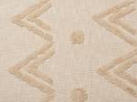 Kuscheldecke FATEHPUR Beige - Naturfaser - 130 x 1 x 180 cm