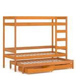 Etagenbett Massivholz 200x90 Teak Teak Dekor - 97 x 207 cm