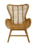 RATTAN Sessel Braun - Rattan - Massivholz - Holzart/Dekor - 68 x 95 x 64 cm