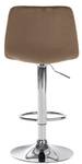 Tabouret de bar Divo Lot de 2 Marron