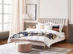 Doppelbett MARVILLE Beige - Gold - Breite: 202 cm