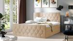 Boxspringbett Sky Lux Beige - Breite: 167 cm