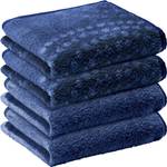 Handtuch 4er-Pack 207002 Blau