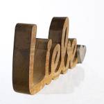 Schriftzug Liebe Schrift Tischdeko Holz